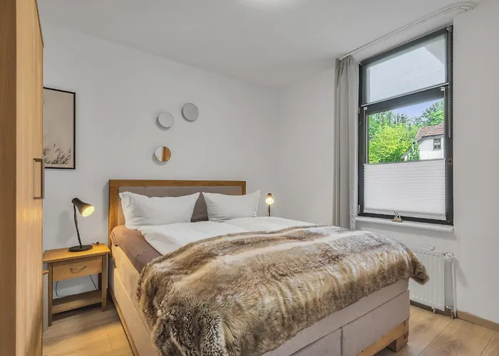 Hirsch Stadt 3 - Balkon Mit Flussblick - Parkplatz * Bad Harzburg